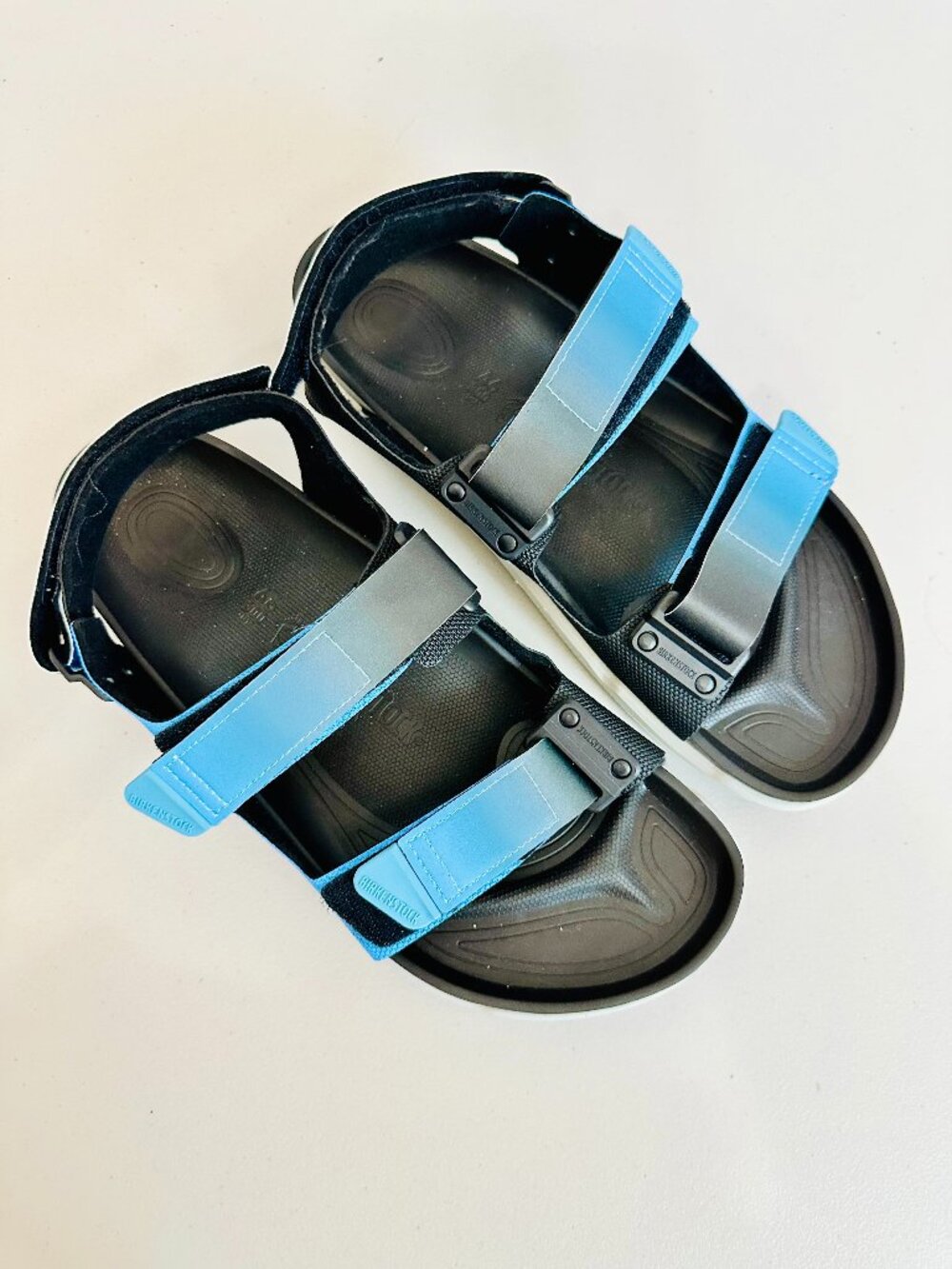 NEW BIRKENSTOCK MEN'S OMBRE SLIDES SANDALS 13(US)/46(EU)